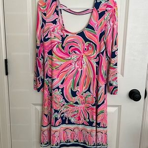 Lilly Pulitzer Emma Dress in Banana Flambe